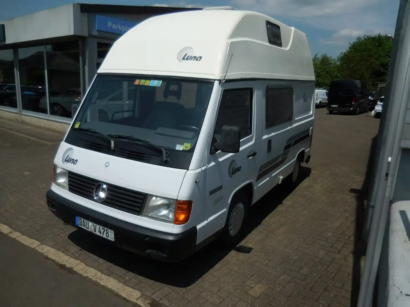 Mercedes-Benz MB 100 Wohnmobil "LUNA" Blanc - 1