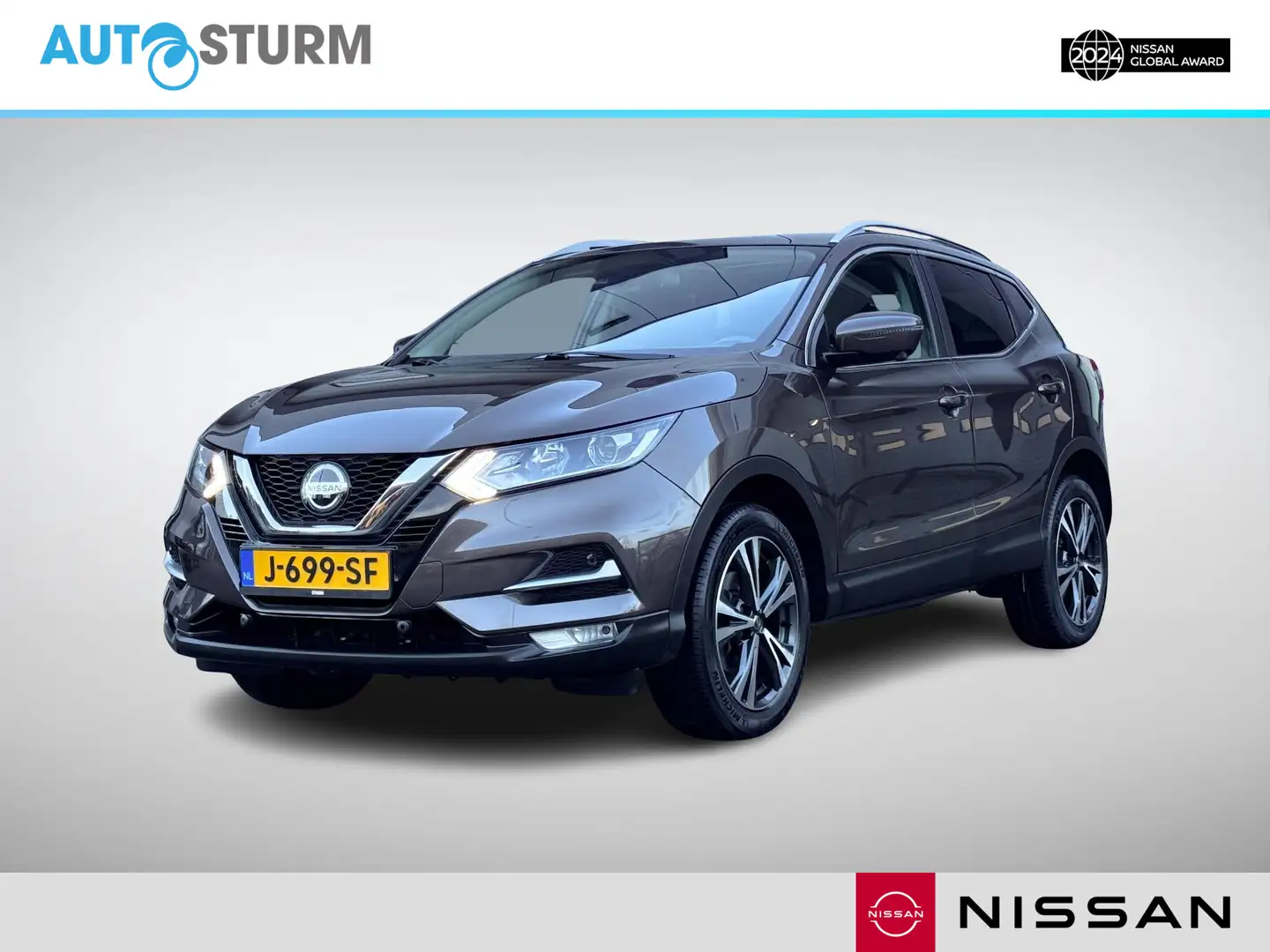 Nissan Qashqai 1.3 DIG-T N-Connecta Design Pack + Trekhaak! Bruin - 1