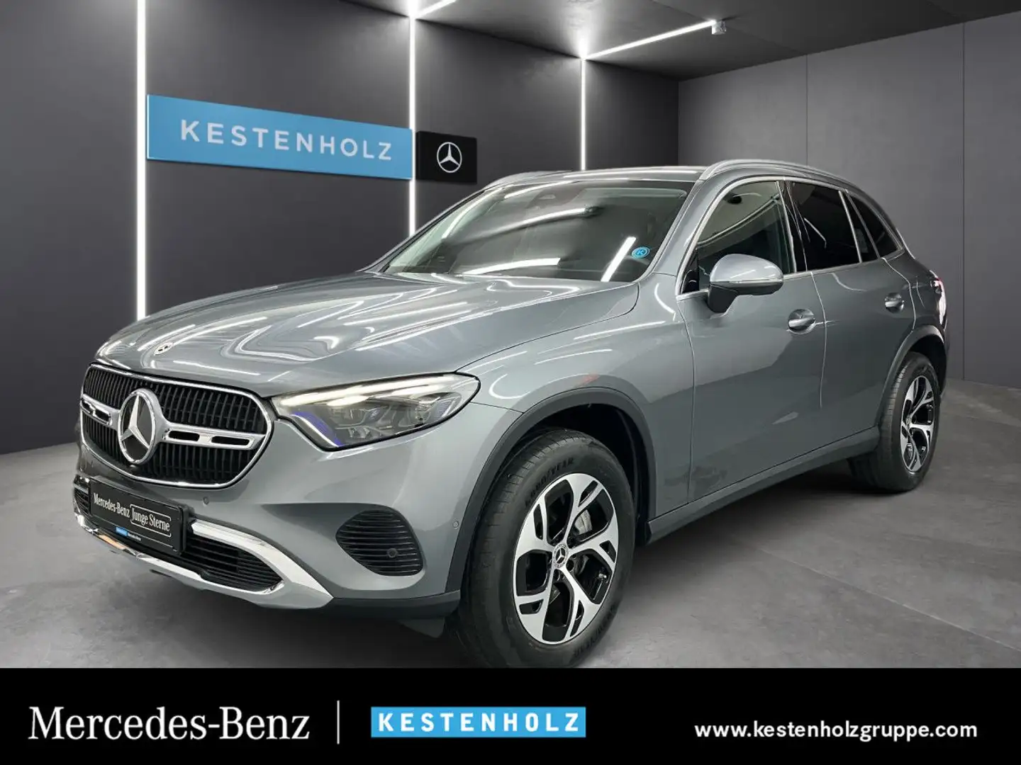 Mercedes-Benz GLC 300 e 4M AHK Kamera Spurhalt-Ass PTS Easy-Pack Grau - 1