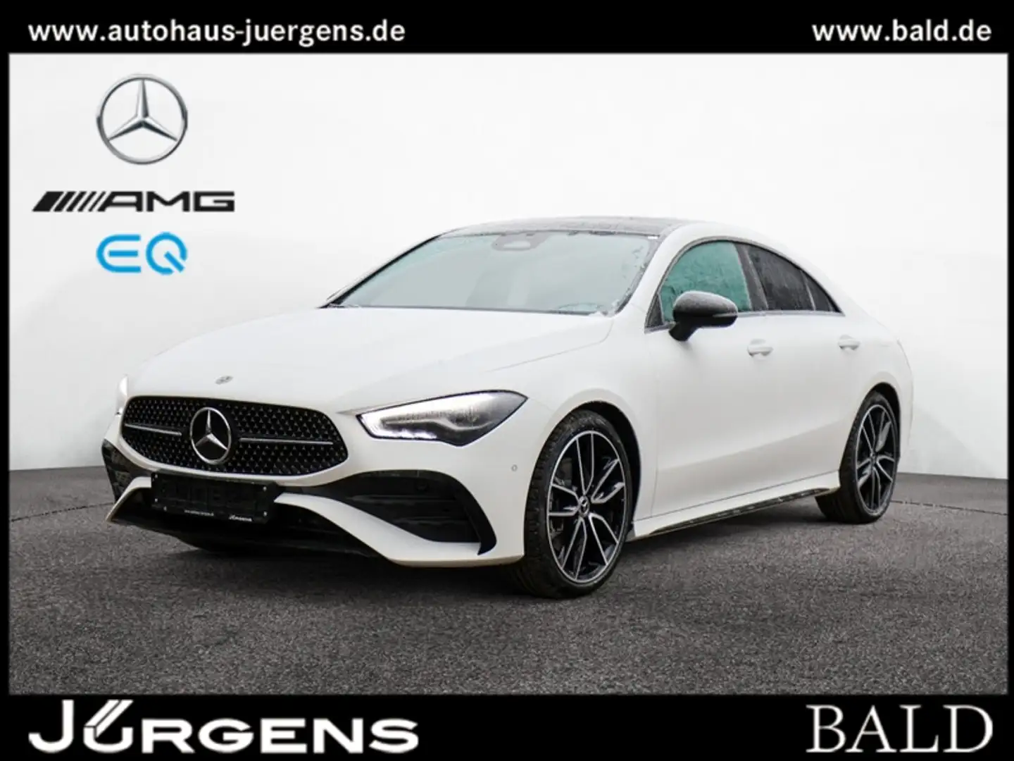 Mercedes-Benz CLA 200 Coupé AMG-Sport/Pano/Night/Distr/Sound Weiß - 1