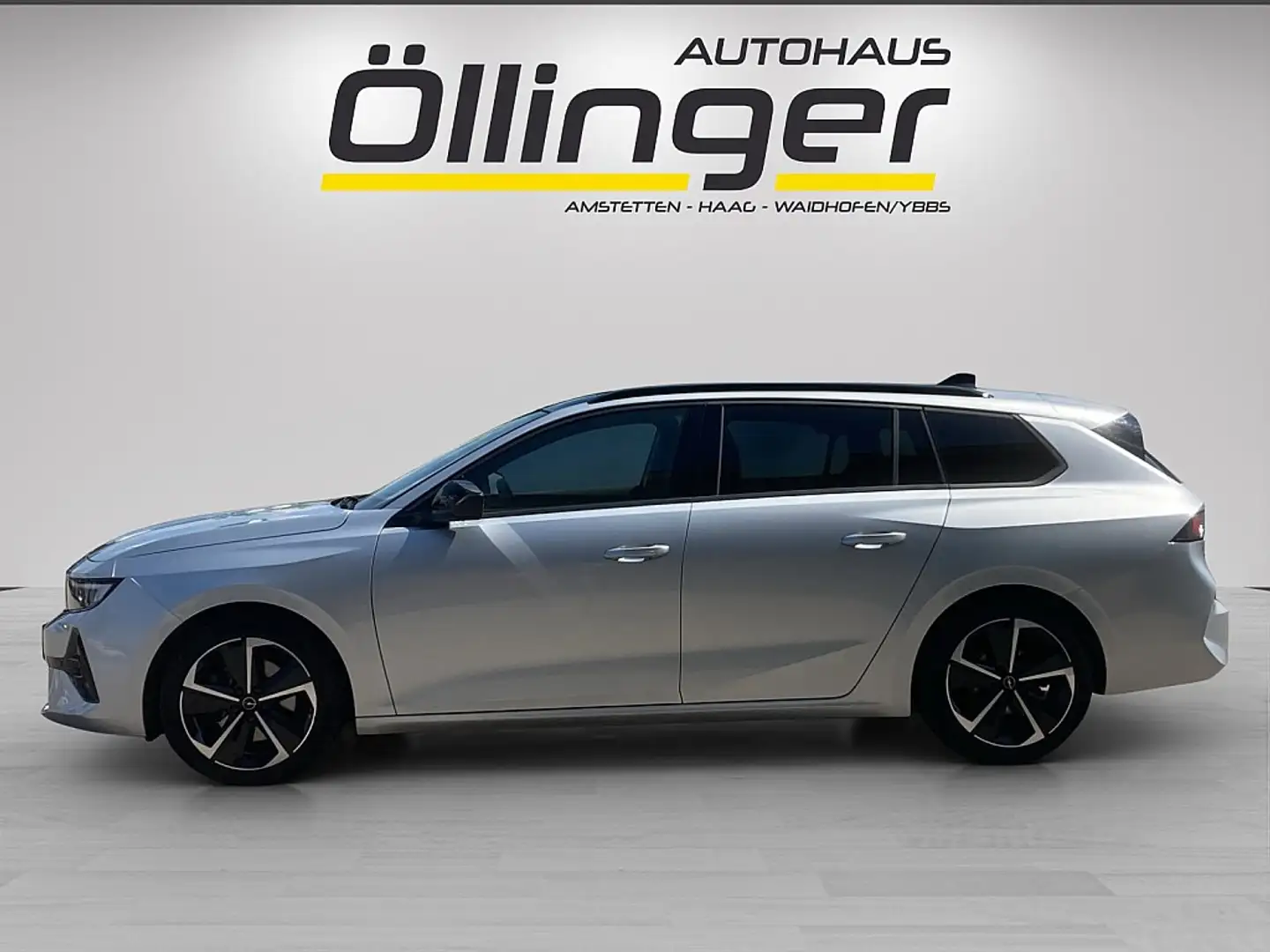 Opel Astra ST 1,2 Turbo GS Aut. + Viele Extras! Zilver - 2