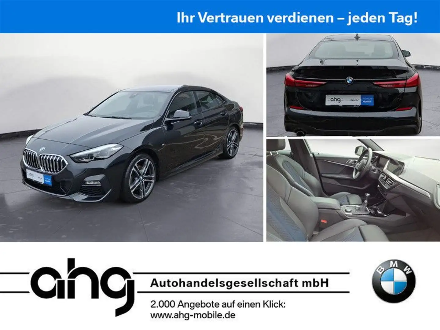 BMW Sonstige 218i Gran Coupe M Sport Sportsitze PDC Schwarz - 1