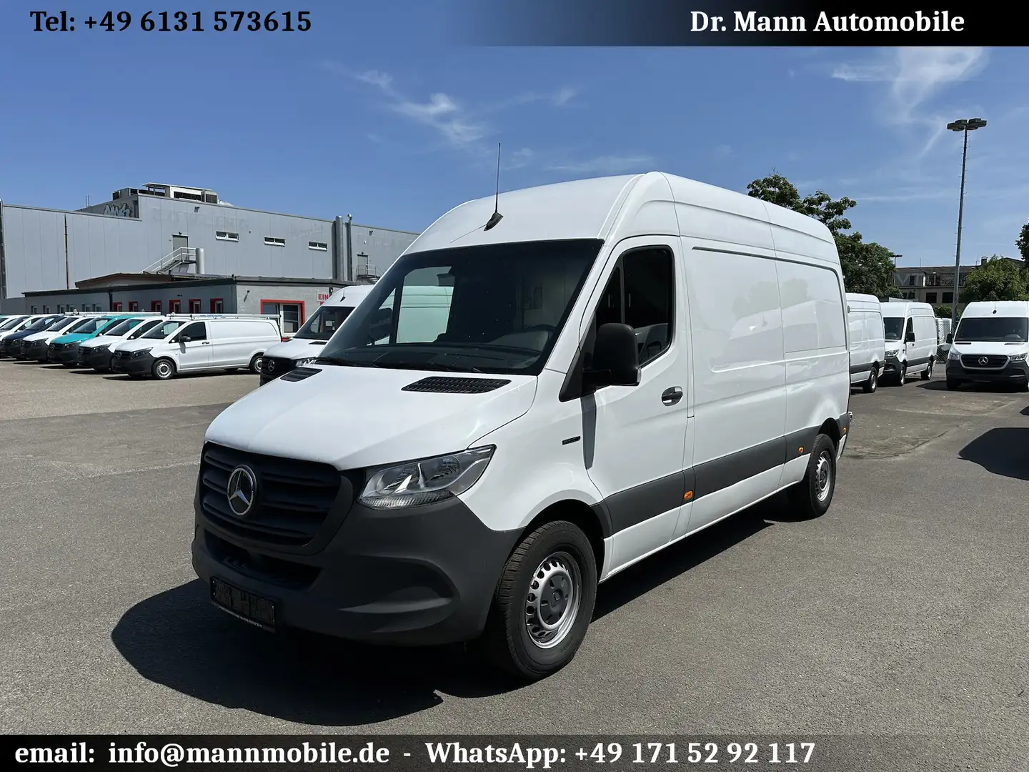 Mercedes-Benz Sprinter 312 FWD KEP Klappregalsystem Kamera Weiß - 1
