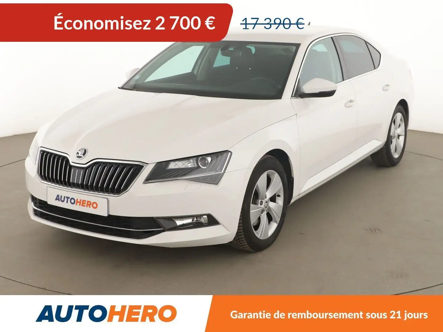 Skoda Superb 1.4 TSI ACT Style DSG Blanc - 1