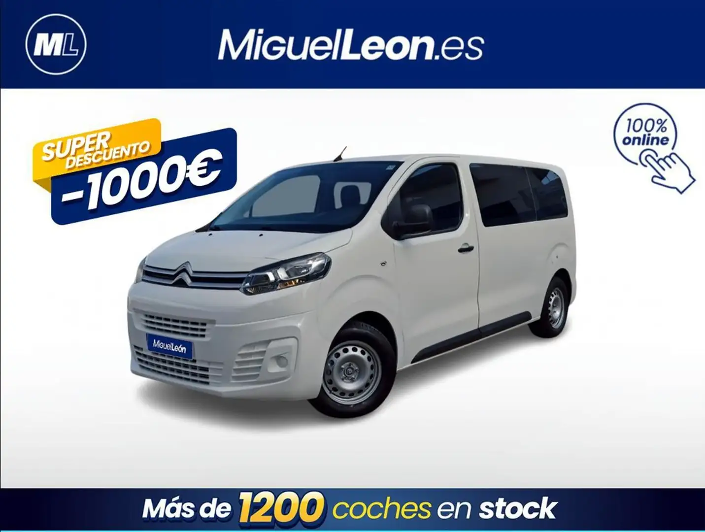 Citroen Jumpy 1.6 116CV Blanc - 1