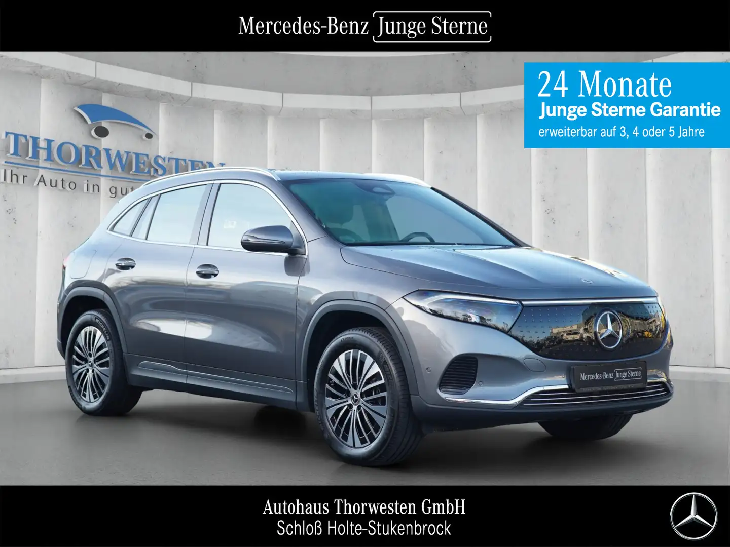 Mercedes-Benz EQA 300 EQA 300 4MATIC Progressive Winter Panorama DISTRONIC Grau - 1