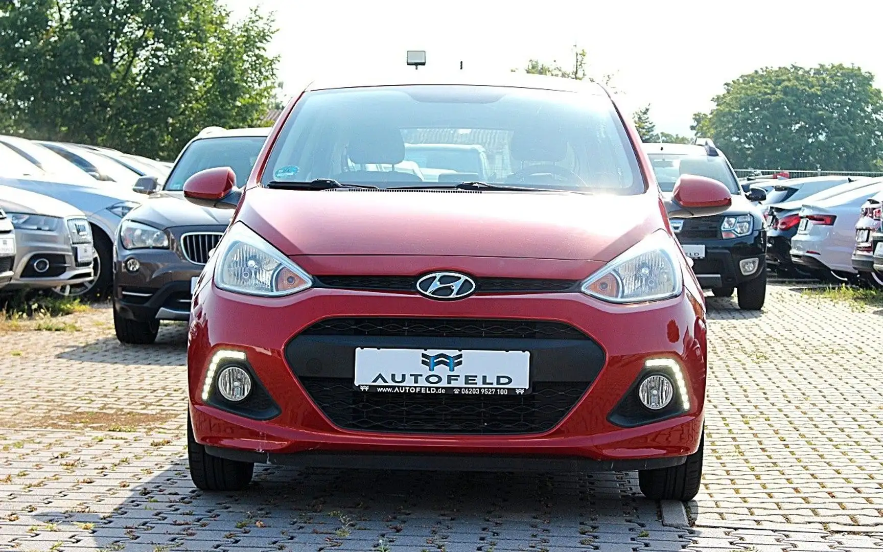 Hyundai i10 /VOLLSHEFT/SHZ/BT/LED/KLIMA/1.HAND/ Rot - 2
