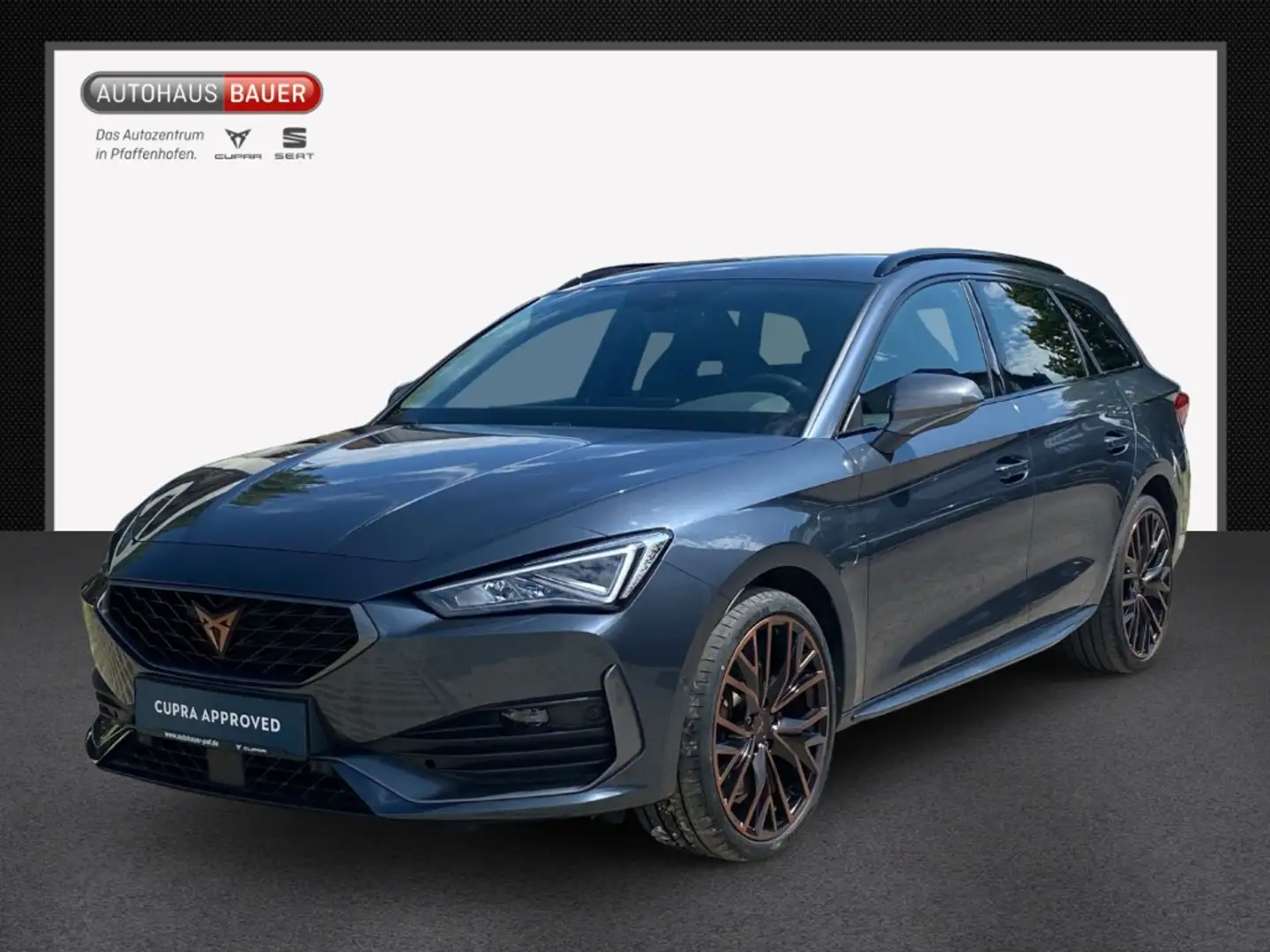 CUPRA Leon Sportstourer 1.4 E-HYBRID ACC FULLINK KAMERA KESSY Grijs - 1