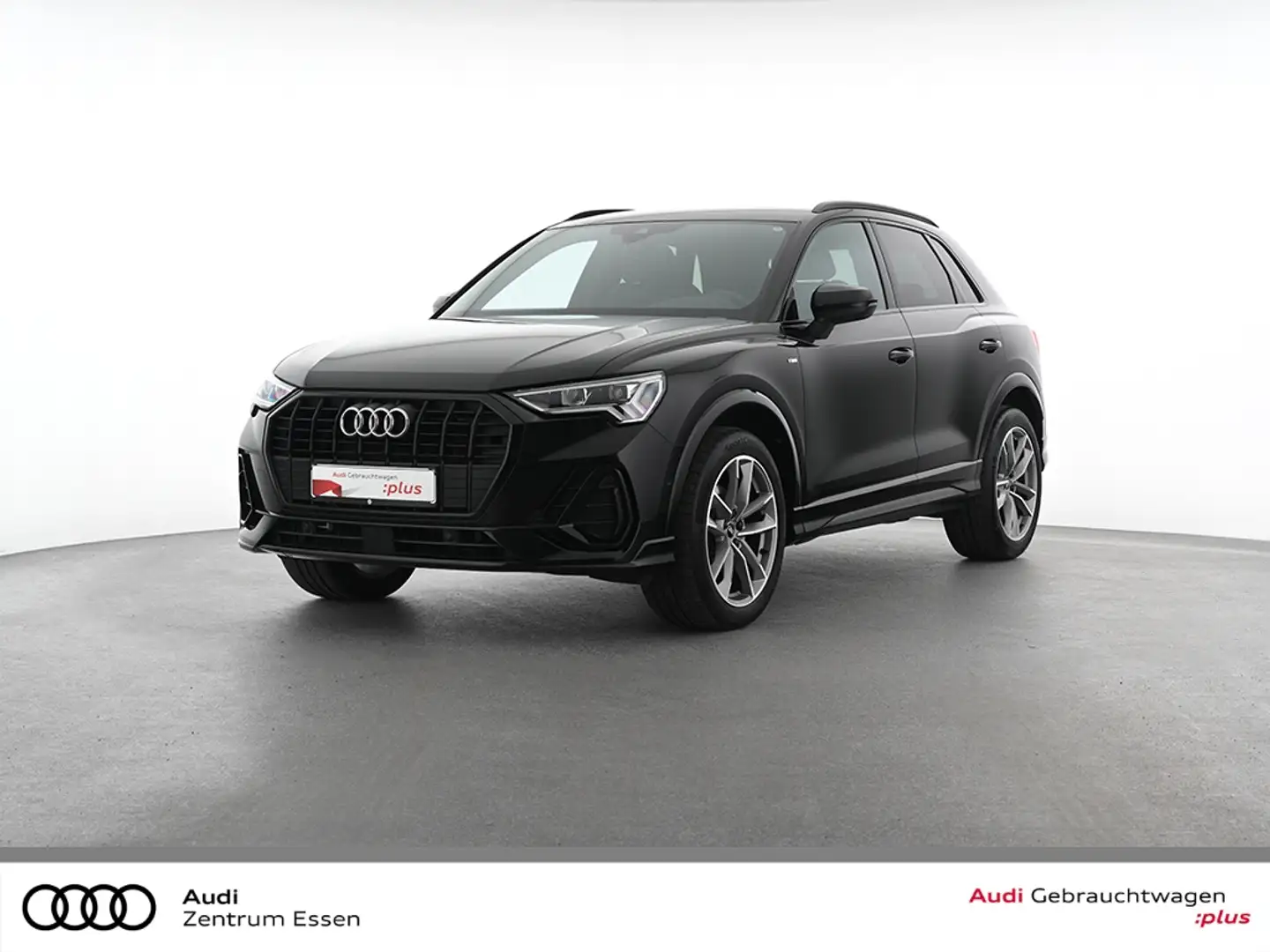 Audi Q3 35 TDI S-LINE S-TRONIC LED AHK NAV SHZ   RÜFA   PD Schwarz - 1