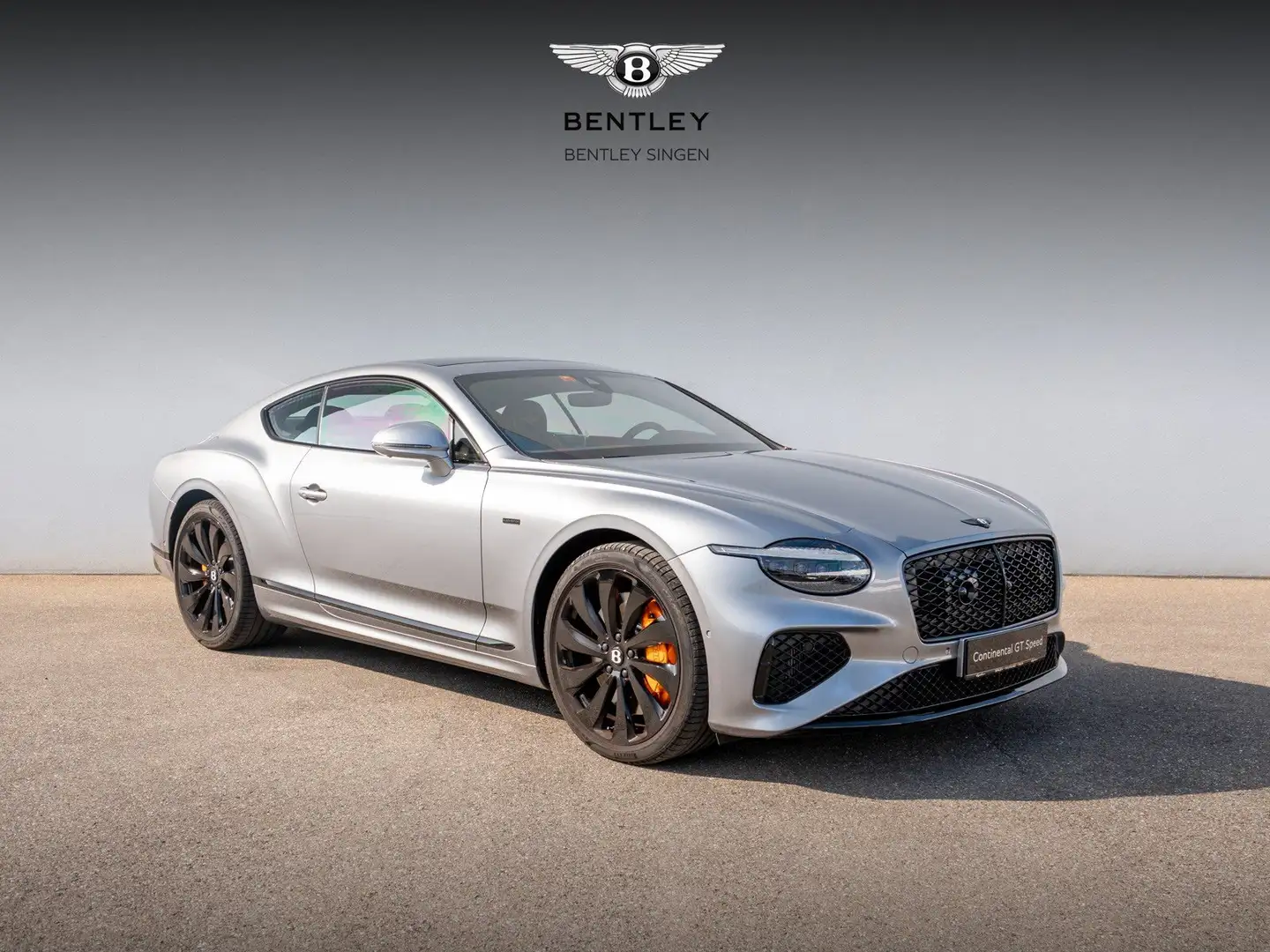 Bentley Continental GT Black Edition V8 Hybrid Silber - 1