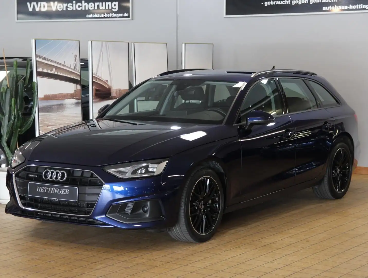 Audi A4 Avant 40 TDI Quattro S-tronic, 18",Memory,AHK Blau - 1