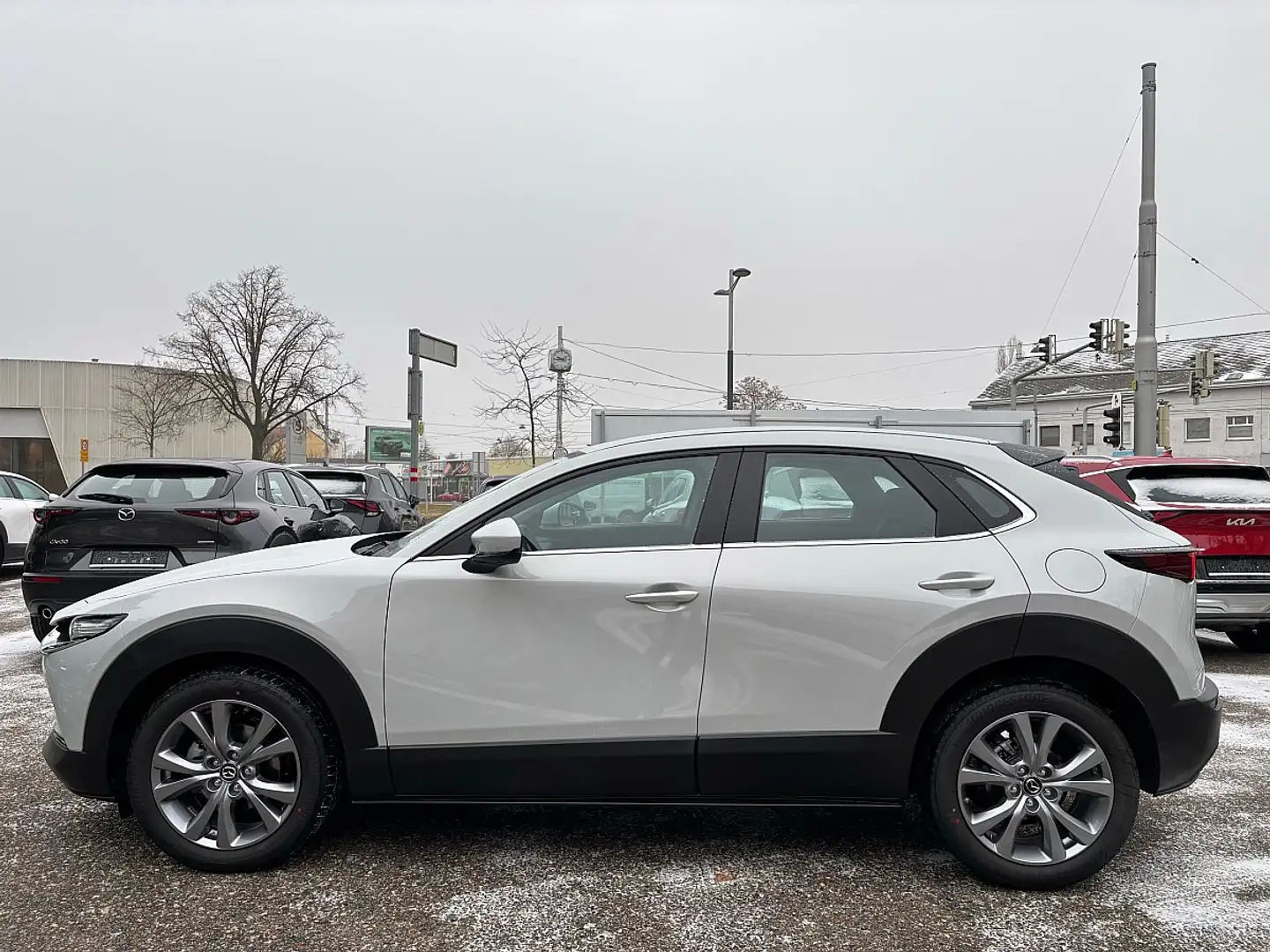 Mazda CX-30 e-Skyactive G140 Centre-Line Aut. AUTO STAHL WI... Weiß - 2