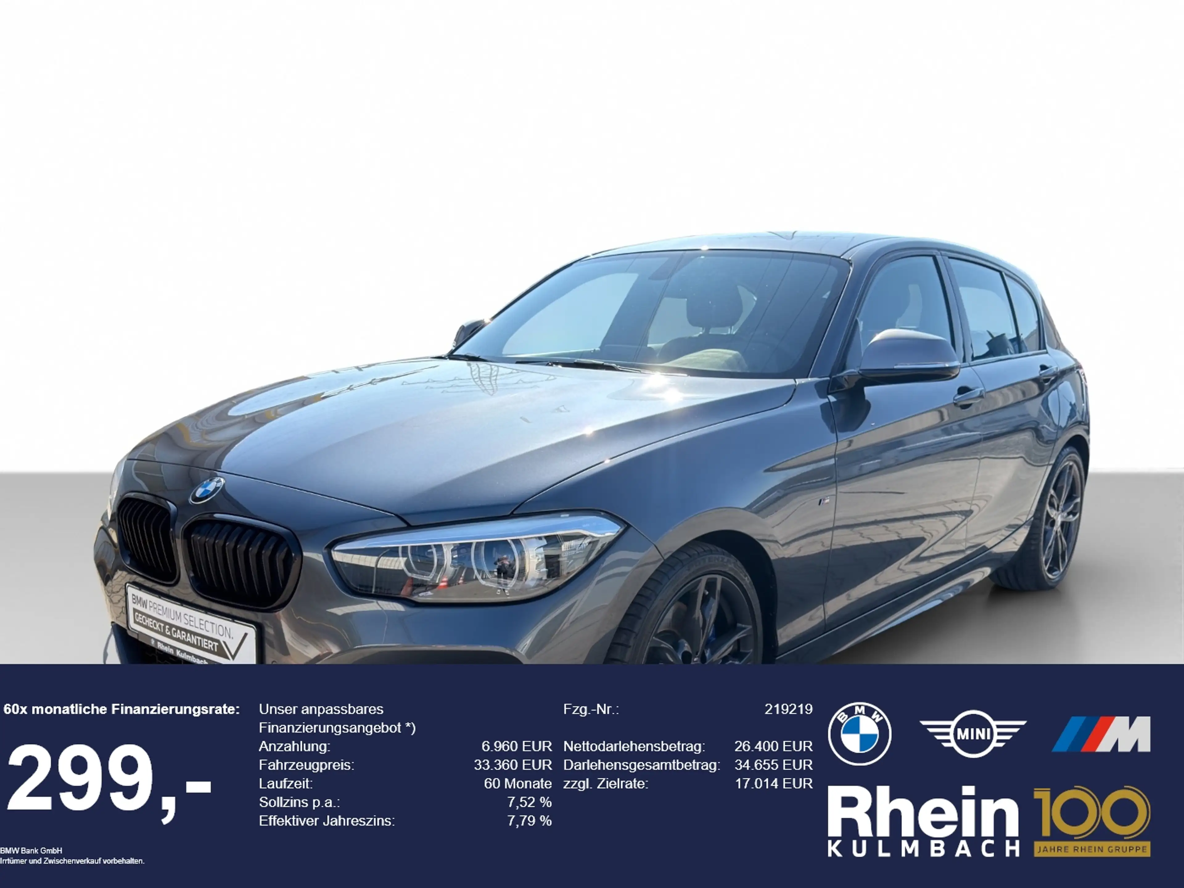 BMW 140 i 5-Türer Special Edition Navi LED M Bremse