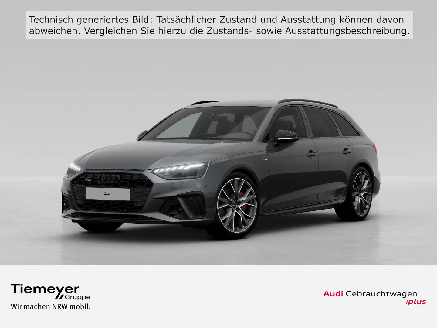 Audi A4 40 TFSI Q 2x S LINE MATRIX KAMERA VIRTU Grau - 1