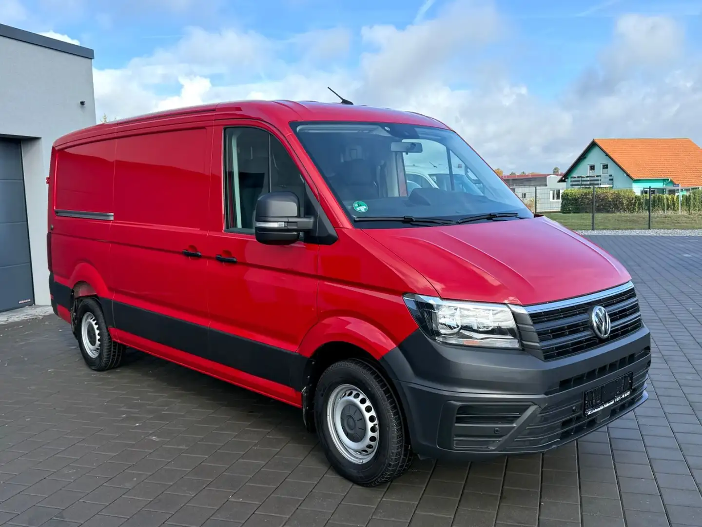 Volkswagen Crafter Kasten 35 mittellang Klima AHK-3.5T Rot - 1