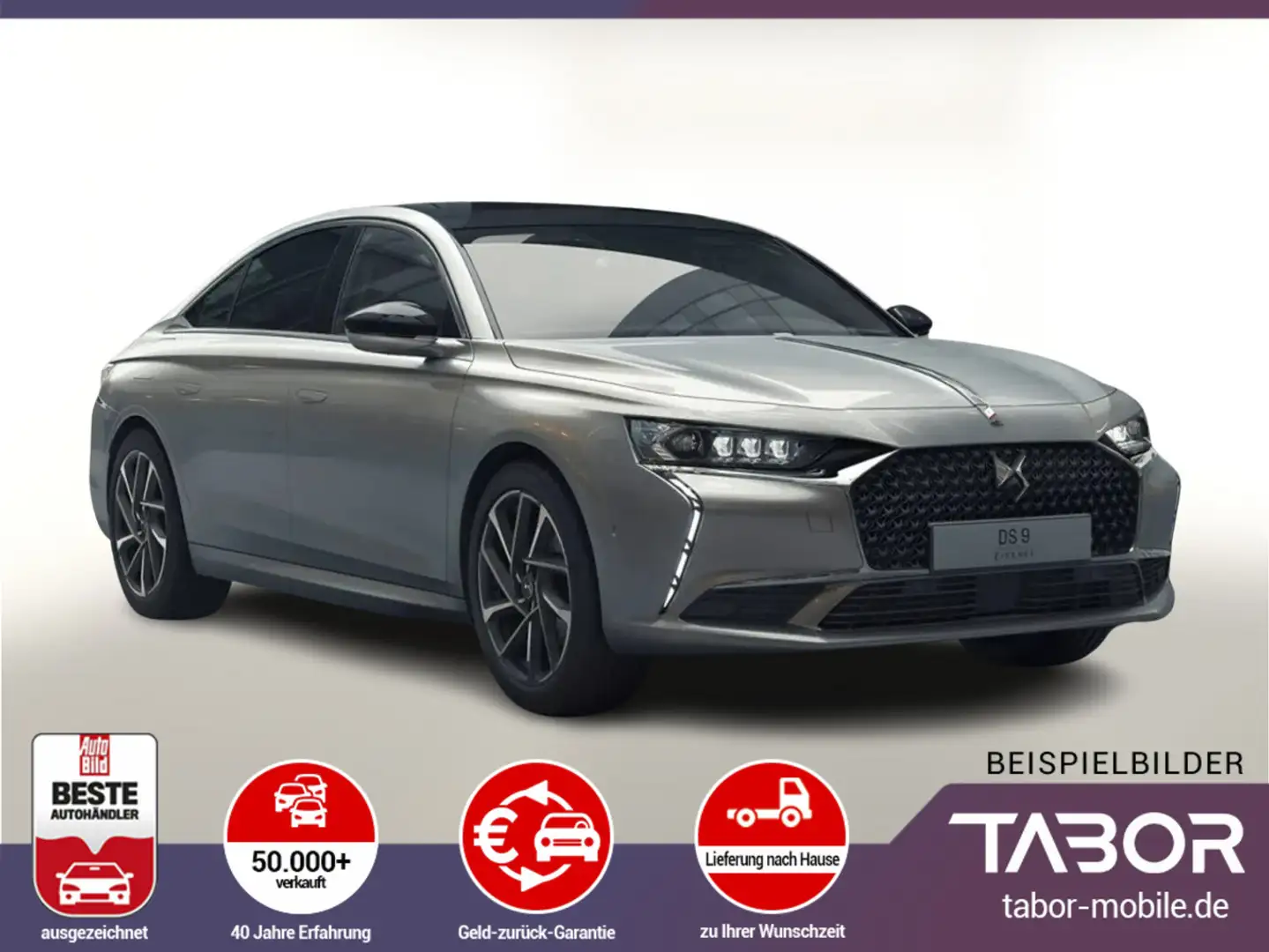 DS Automobiles DS 9 250 EAT8 Rivoli+ Leder LED Nav eHk Kam360° ACC Weiß - 1