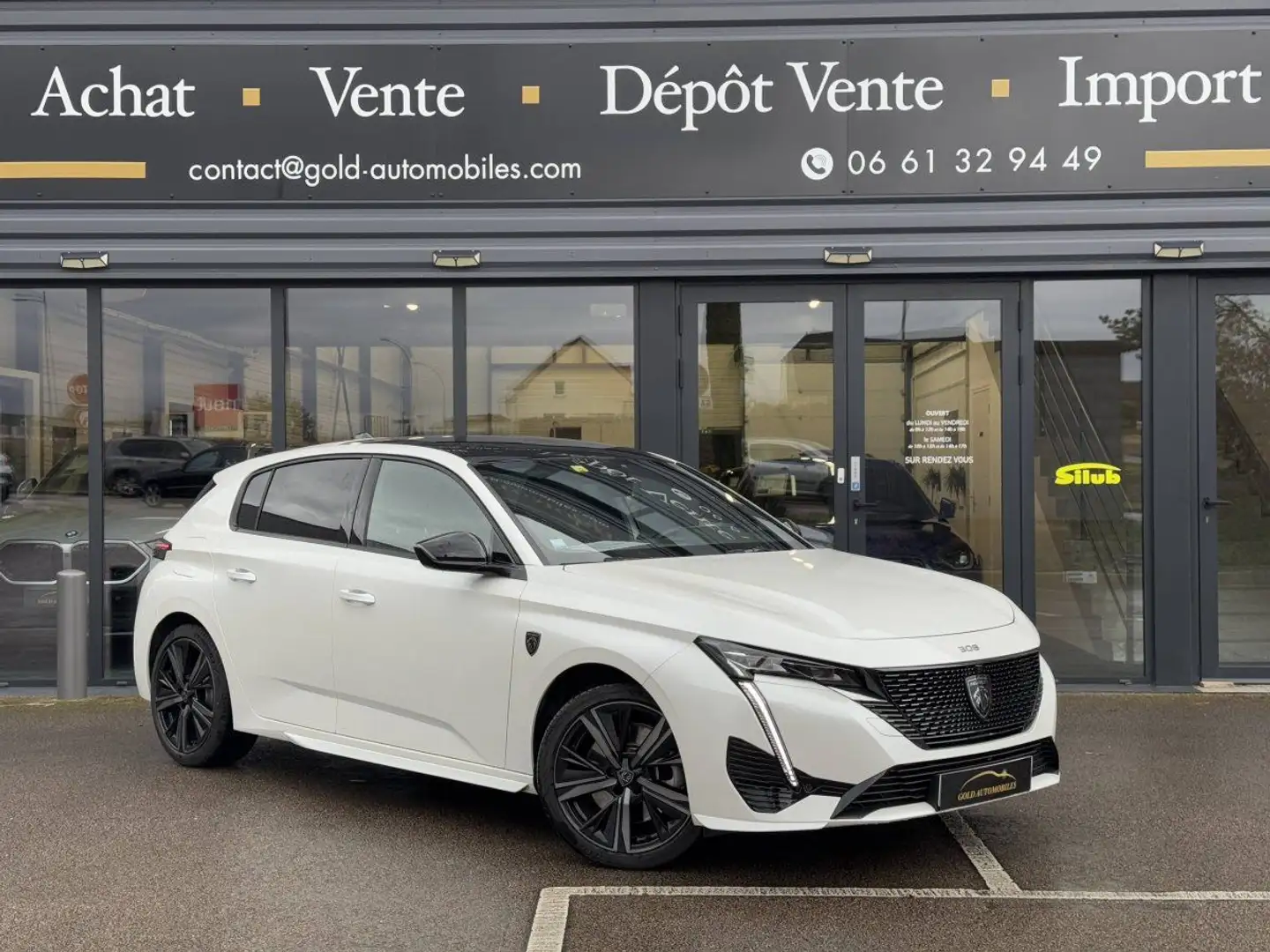 Peugeot 308 PHEV 225ch GT e-EAT8 Weiß - 2