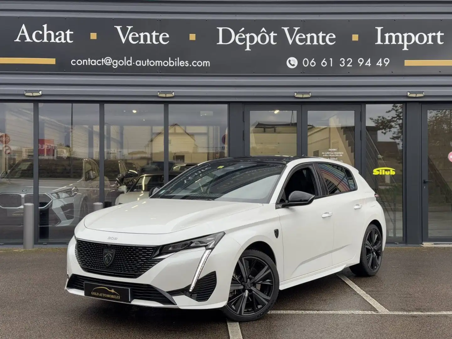 Peugeot 308 PHEV 225ch GT e-EAT8 Blanc - 1