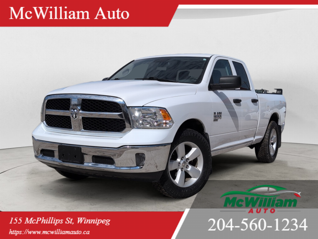 2020 RAM 1500 SXT Plus Quad Cab 4X4 | One Owner | Collision free