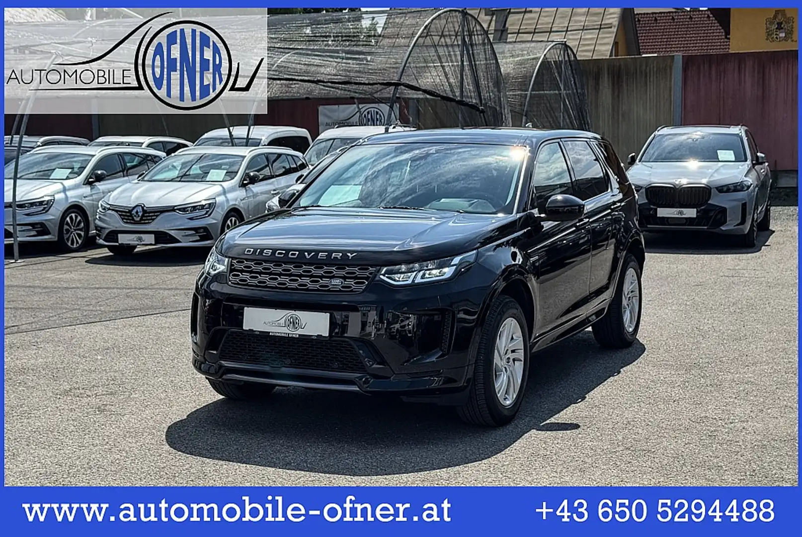 Land Rover Discovery Sport D150 R-Dynamic S 4WD AHK Meridian HeadUp Pano K... Schwarz - 1