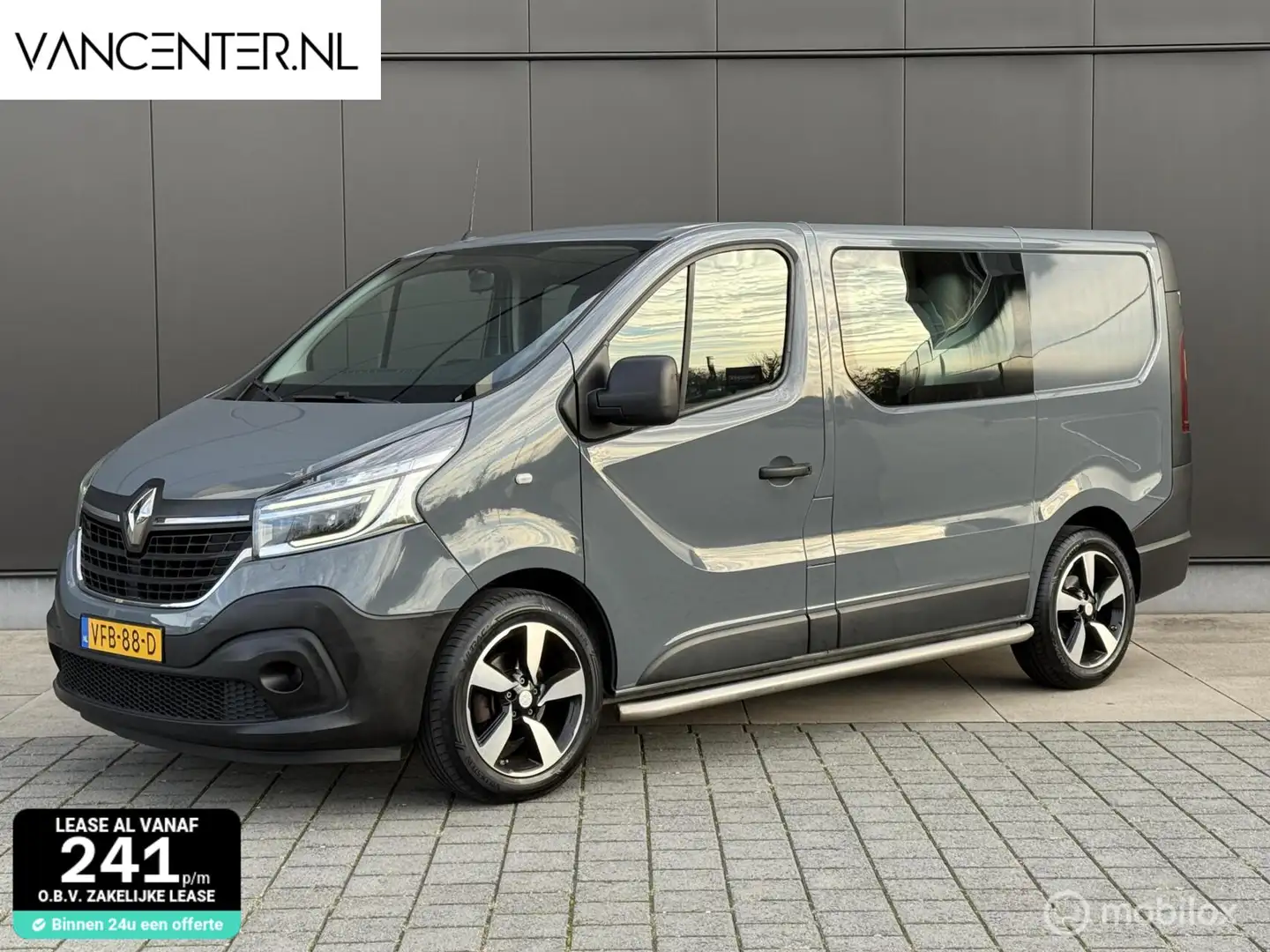 Renault Trafic bestel 1.6 dCi 95 T29 L2H1 DC Comfort Grau - 1