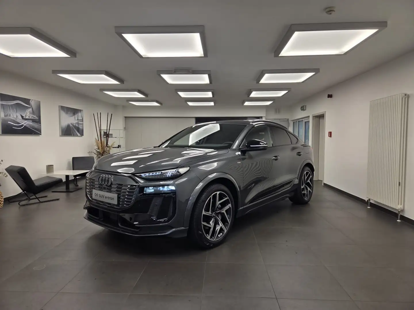 Audi Q6 e-tron Sportback e-tron performance 225 (305) kW (ch) S l Gris - 1