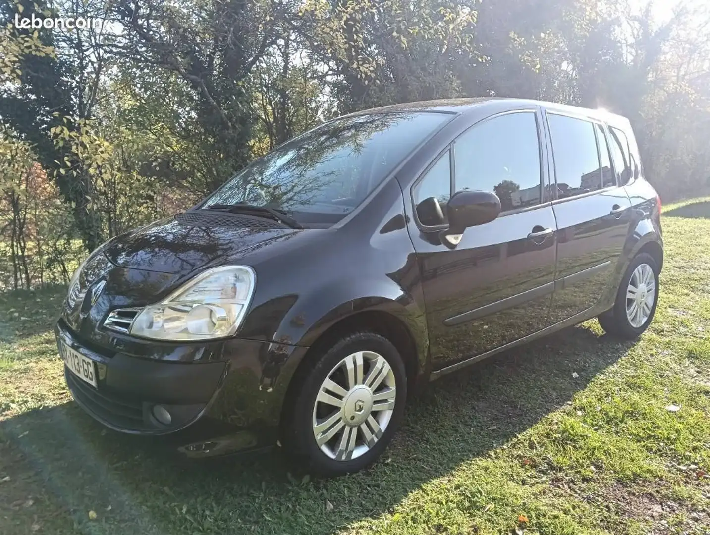 Renault Modus Grand 1.5 dCi90 Exception Révisé & garantie 12 mois Kit distribution remplacé Schwarz - 1