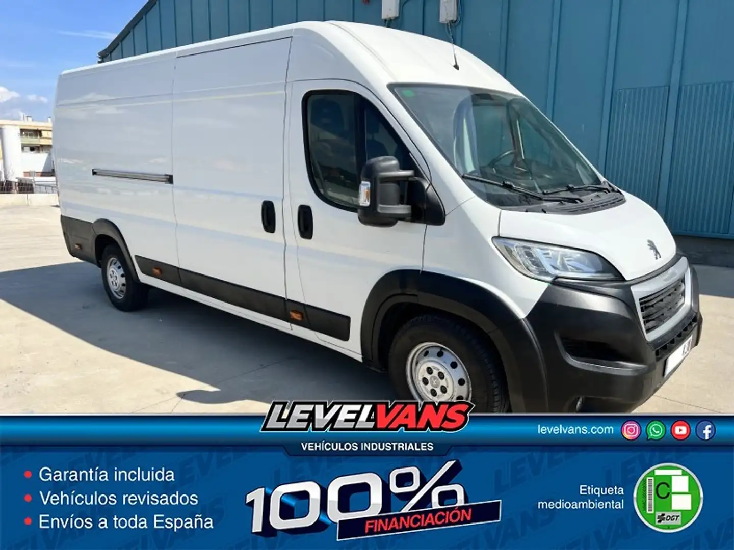 Peugeot Boxer Furgón 2.0BlueHDI 435 L4H2 160 Blanco - 1