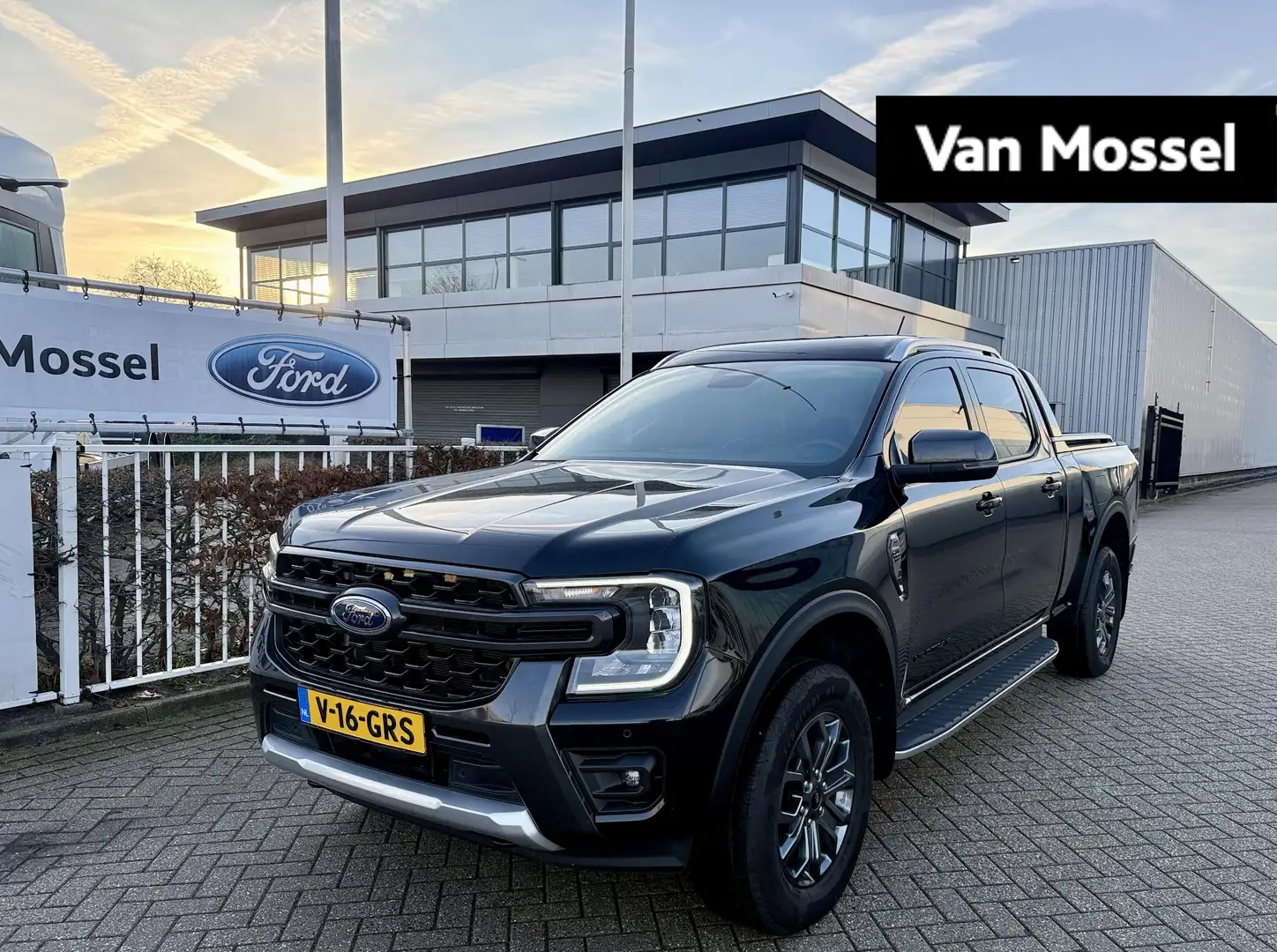 Ford Ranger 2.0 Verlengde Double Cab EcoBlue Wildtrak 205pk | Noir - 1
