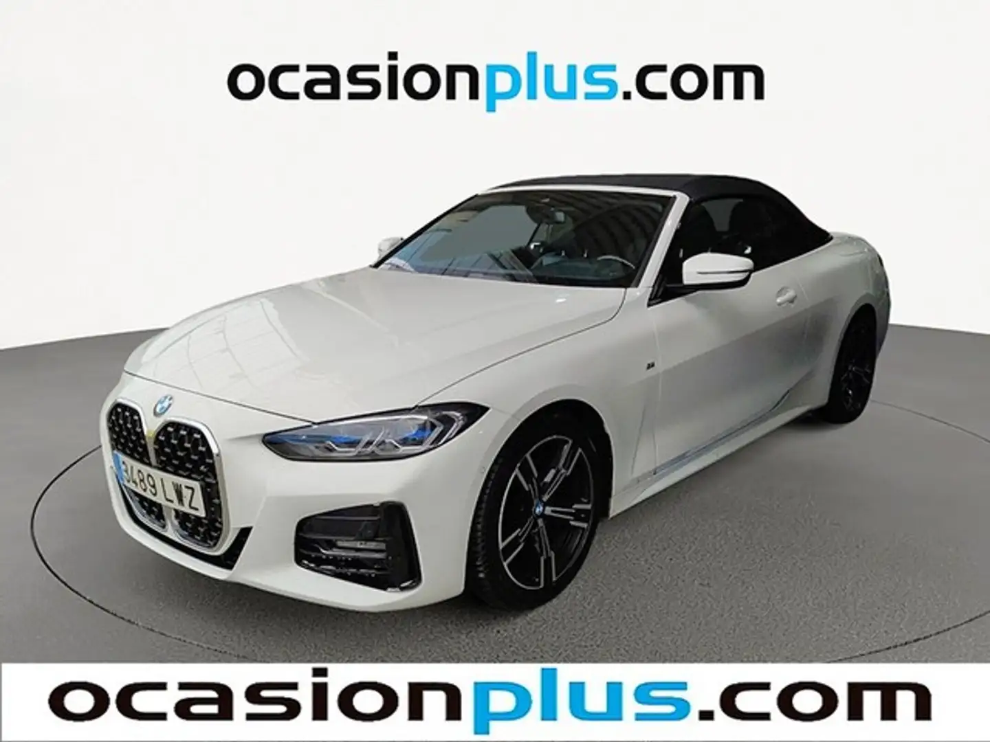 BMW 420 420iA Cabrio Blanc - 2