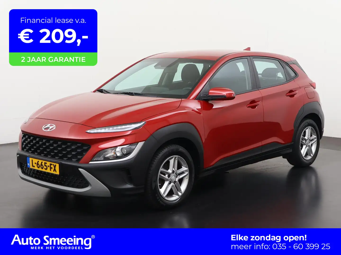 Hyundai KONA 1.0 T-GDI Comfort | Camera | Apple/Android Carplay Rood - 1