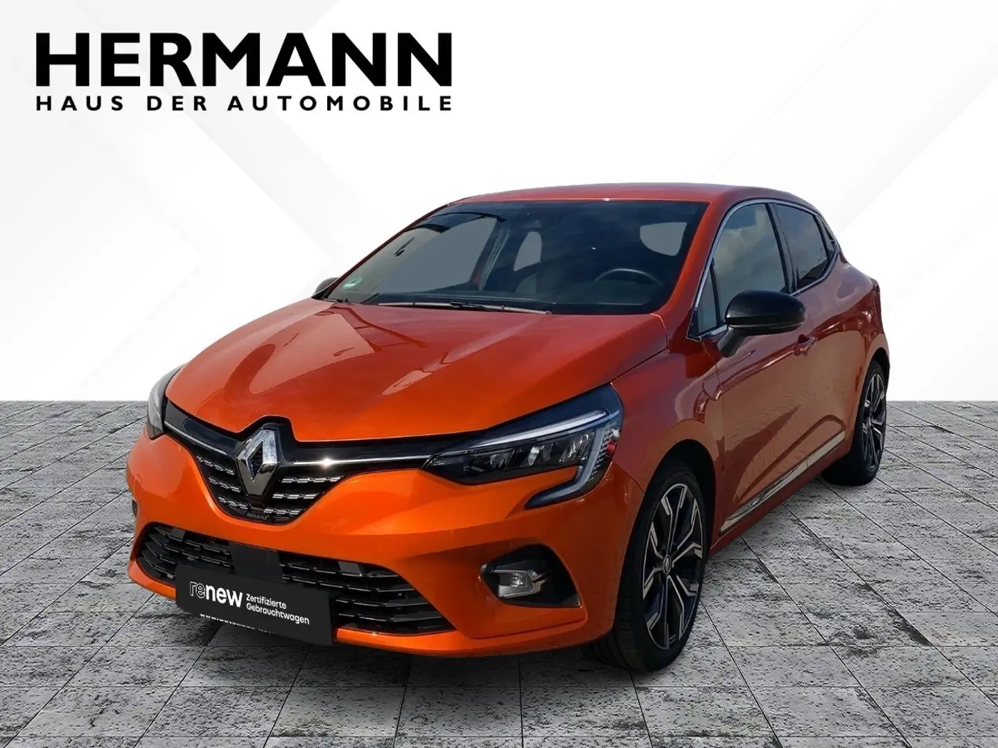 Renault Clio V 1.3 TCe 140 Techno *NAVI*TWA*ACC*FLA*PDC Arancione - 1