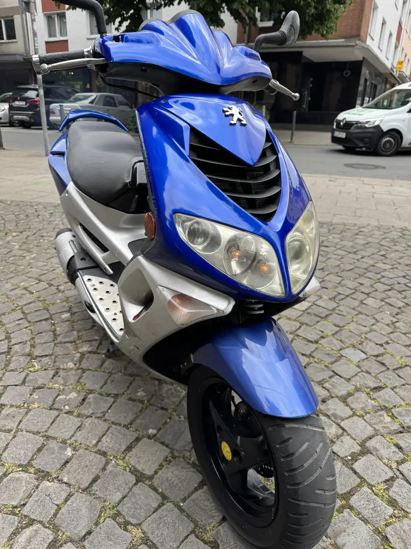 Peugeot Speedfight 2 takt Roller scouter kein mofa ccm Km/h Kék - 1