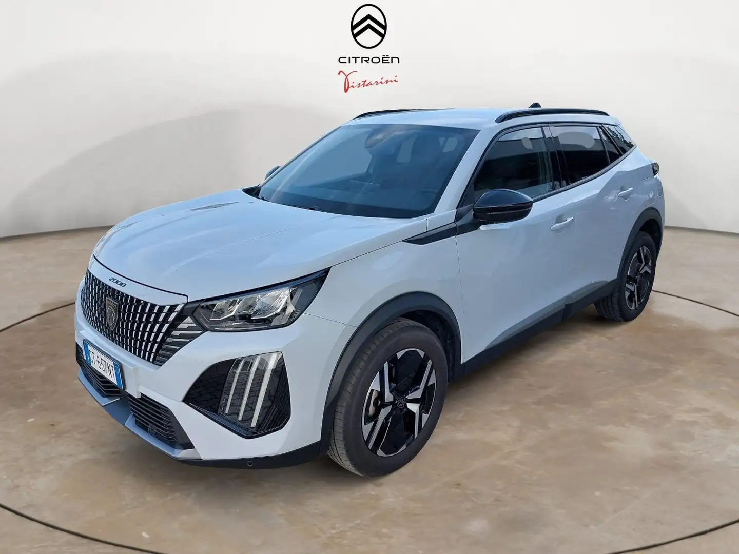 Peugeot 2008 1.2 Tech 101cv E6D-Isc C. Manuale ALLURE Bianco - 1