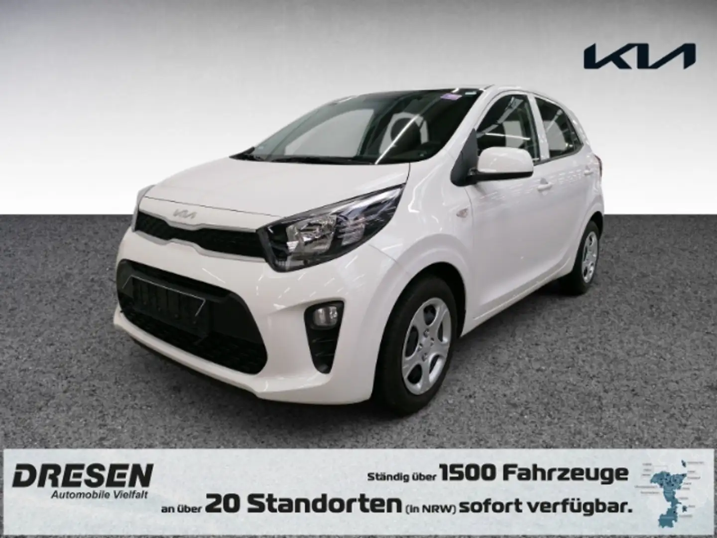 Kia Picanto ED 7 EU6d 1.0 KLIMA,DAB,SITZHZG,LENKRADHZG Weiß - 1