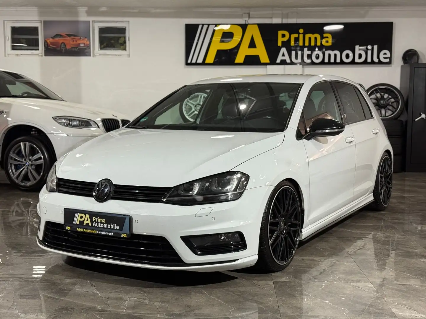 Volkswagen Golf VII 1.4 TSI / R-Line DSG Standhz Keyless Weiß - 1