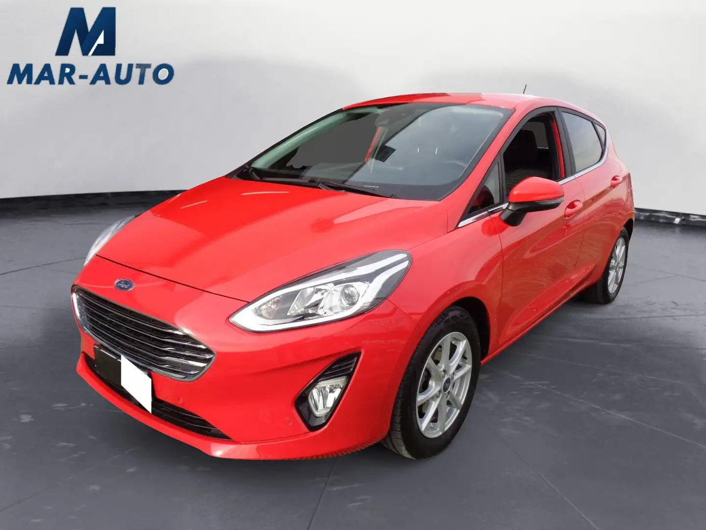 Ford Fiesta 1.0 EcoBoost Hybrid 125 CV Titanium Rosso - 1