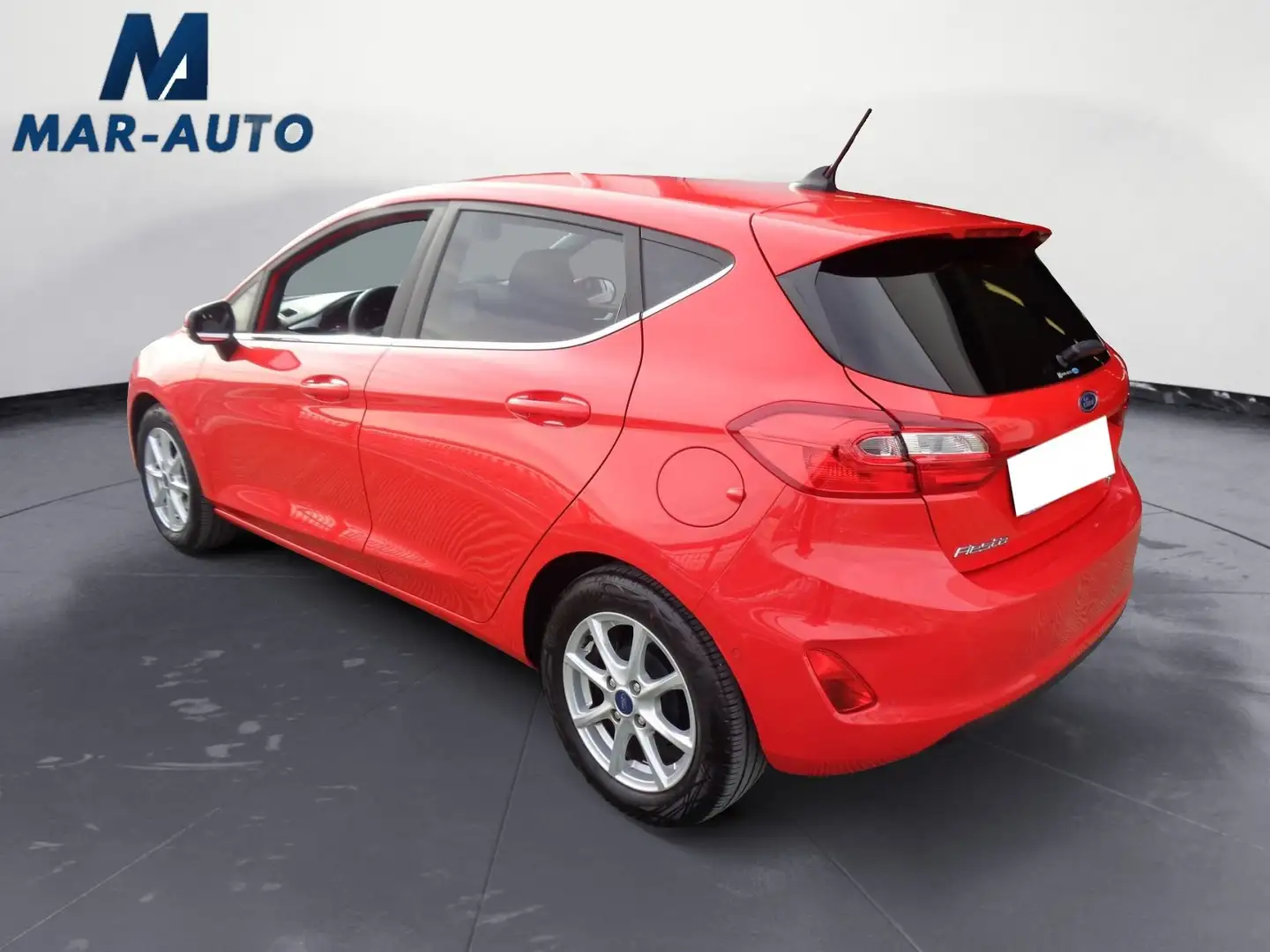 Ford Fiesta 1.0 EcoBoost Hybrid 125 CV Titanium Rosso - 2