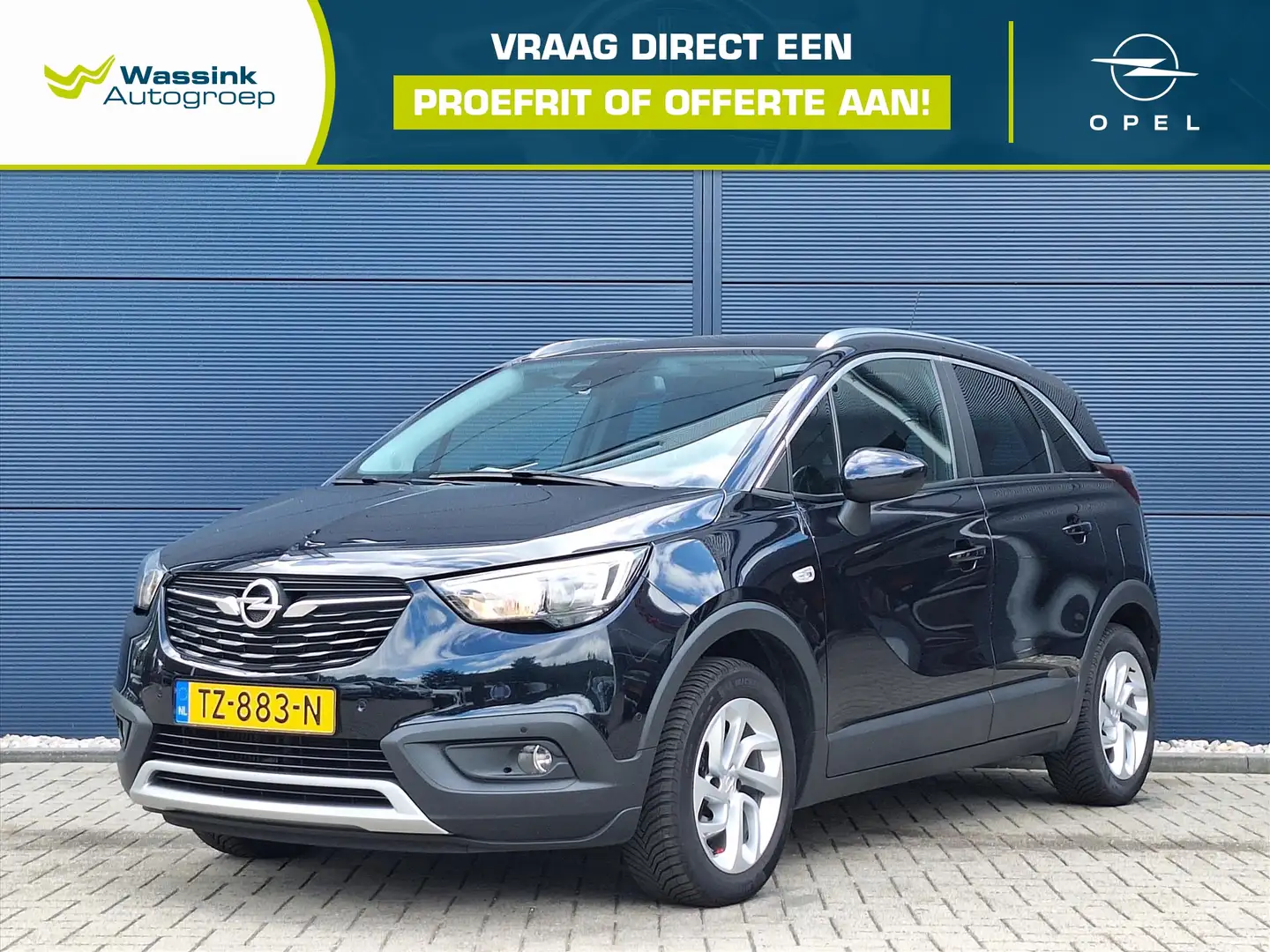 Opel Crossland X 1.2 Turbo 110pk Start/Stop Online Edition | Naviga Blauw - 1