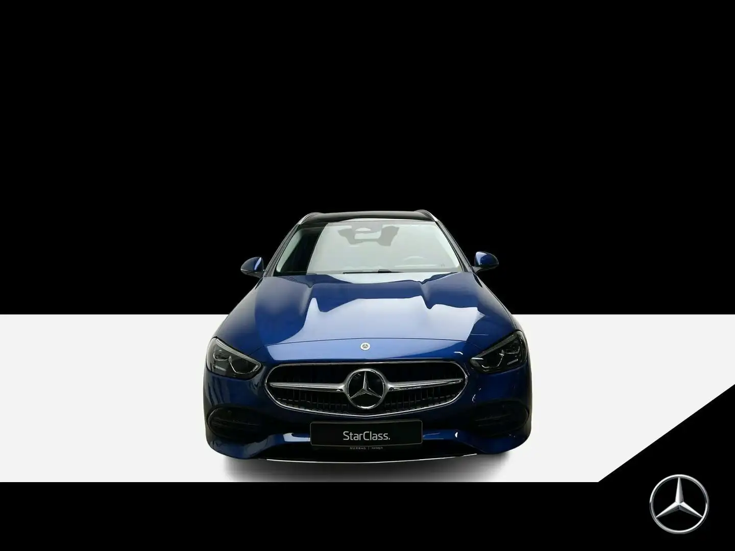 Mercedes-Benz C 220 C 220 d 4M T Avantgarde LED+Pano+AHK+Kamera Blauw - 2