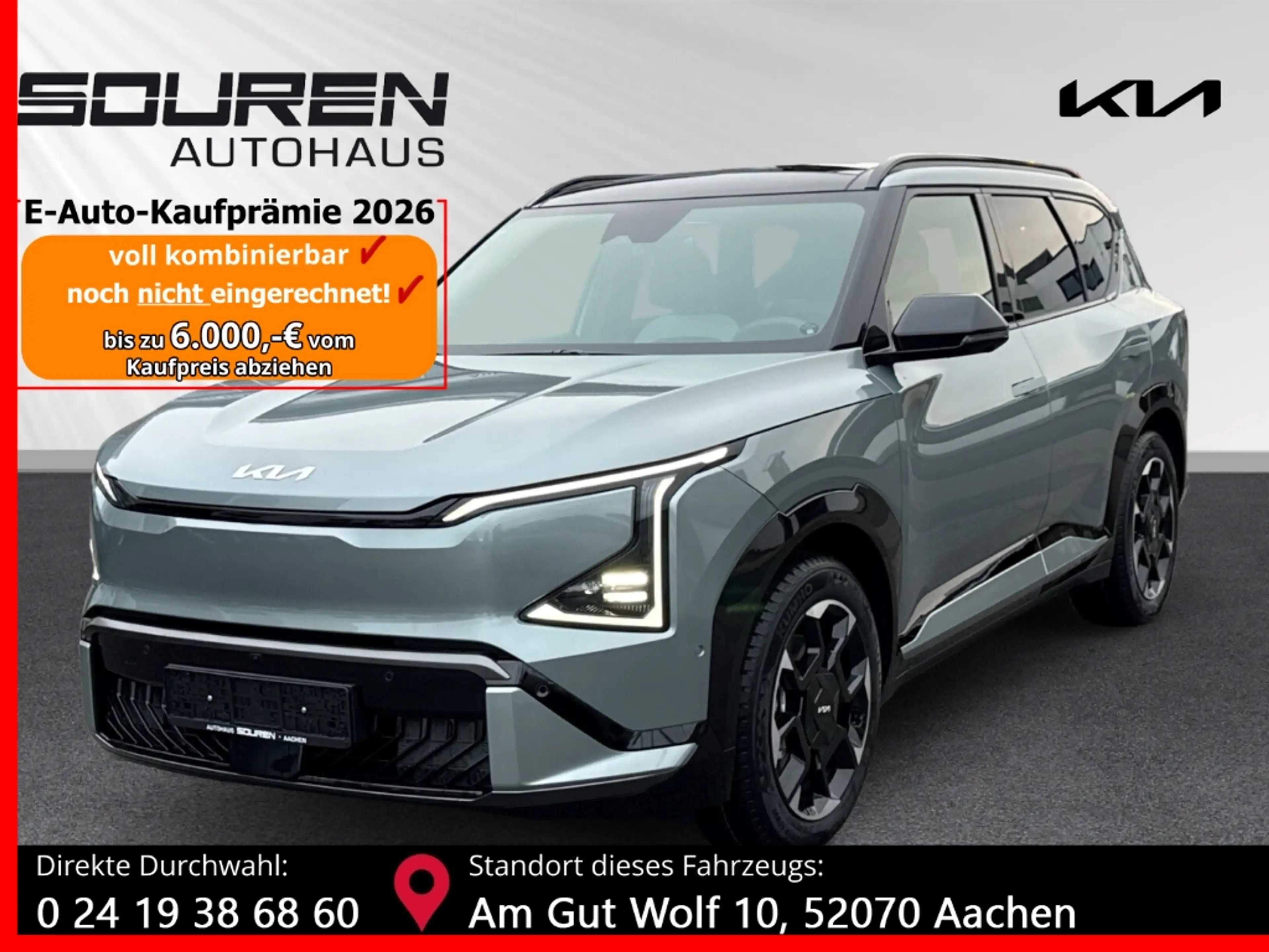 Kia EV5 81,4-kWh 2WD GT-Line Privat Pano Drive November ve