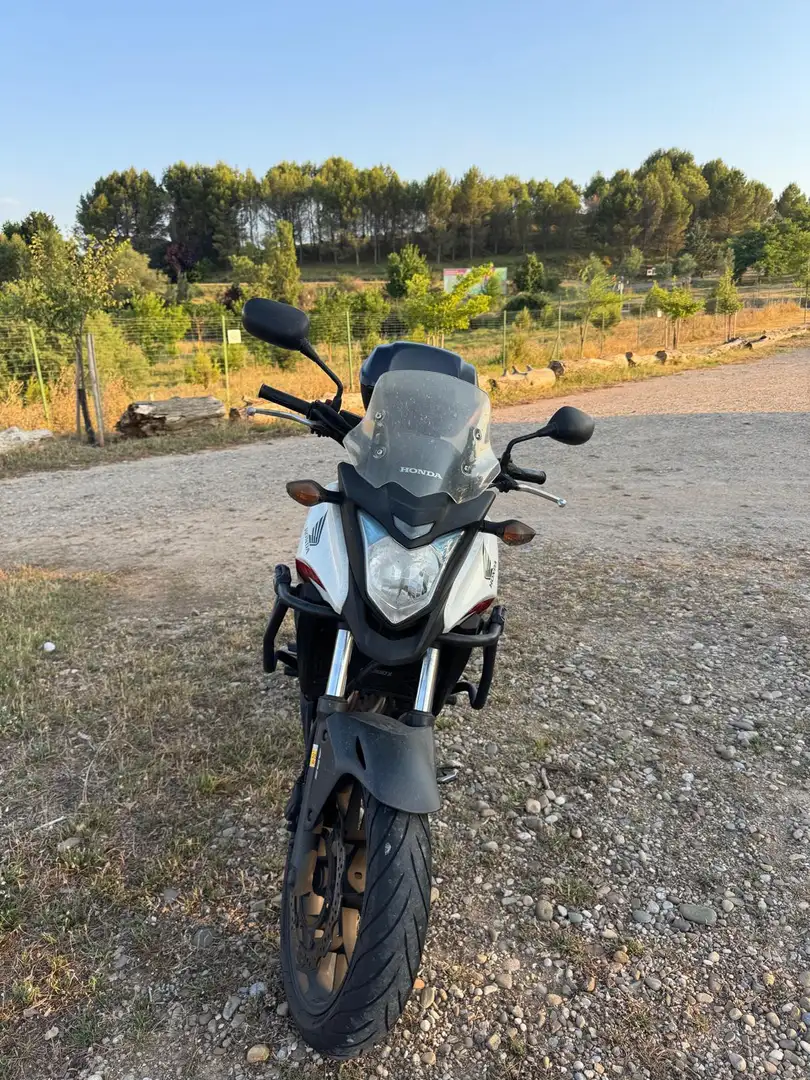 Honda CB 500 Abs Blanc - 1