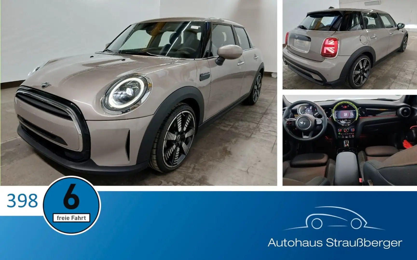MINI Cooper Mini Yours Trim 5-trg. LRHZ SHZ RFK KZU QI 2ZK Grau - 1