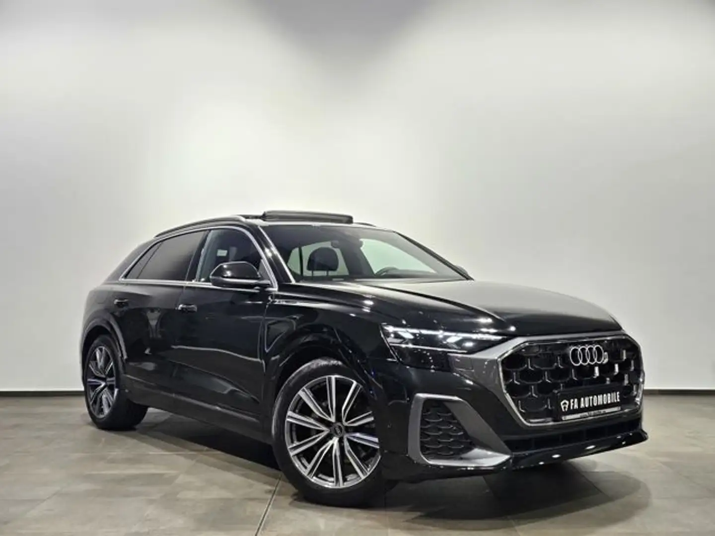 Audi Q8 50 TDI S Line Pano Matrix Softc.Hud Belüf 360 Noir - 2