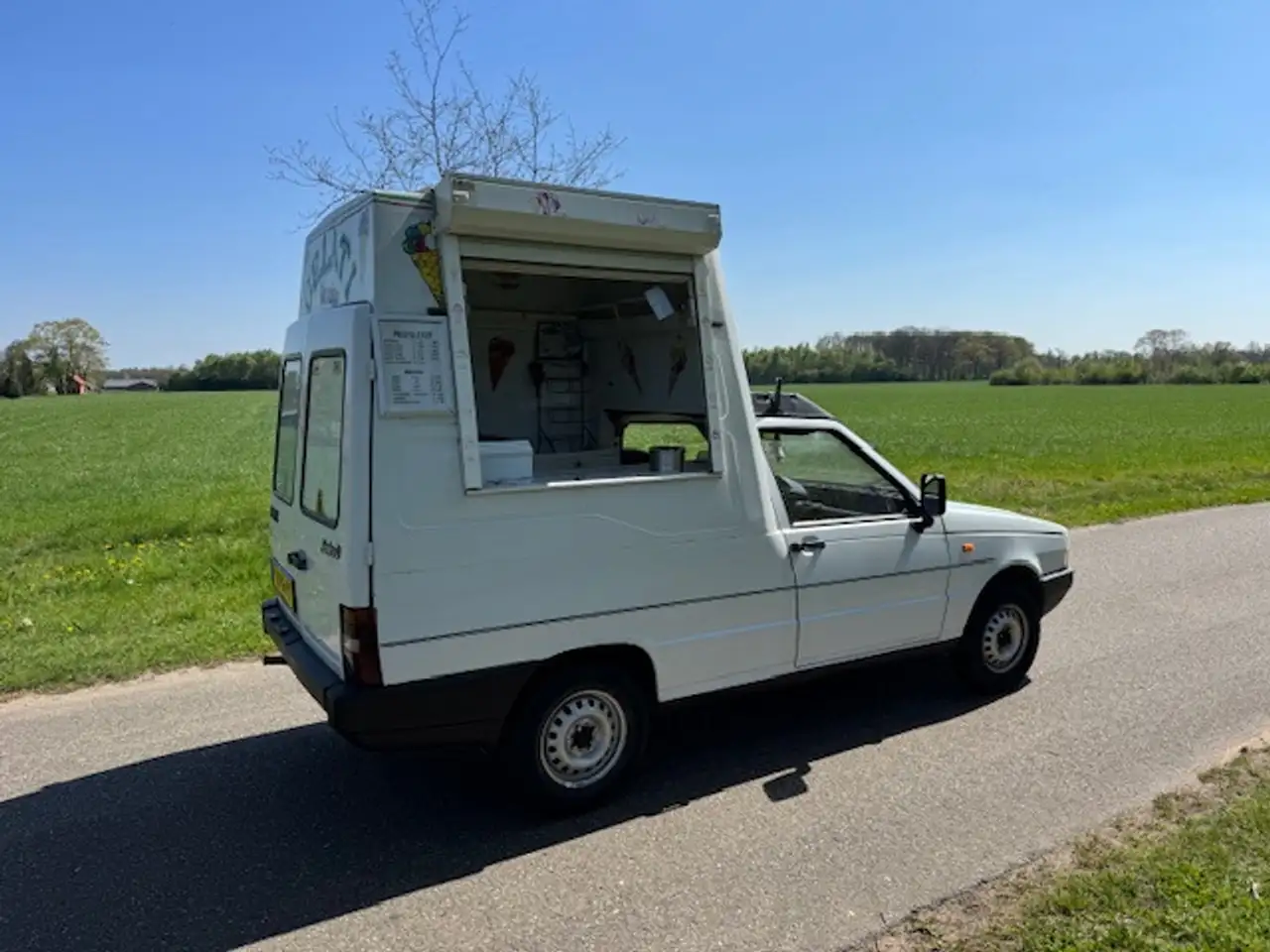 Fiat Fiorino 1.7 D IJscowagen / Verkoopwagen, foto 8