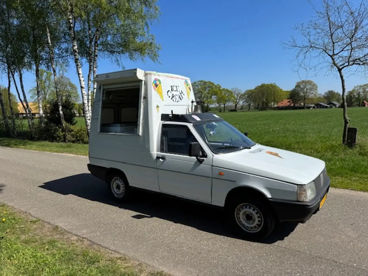 Fiat Fiorino 1.7 D IJscowagen / Verkoopwagen, foto 9