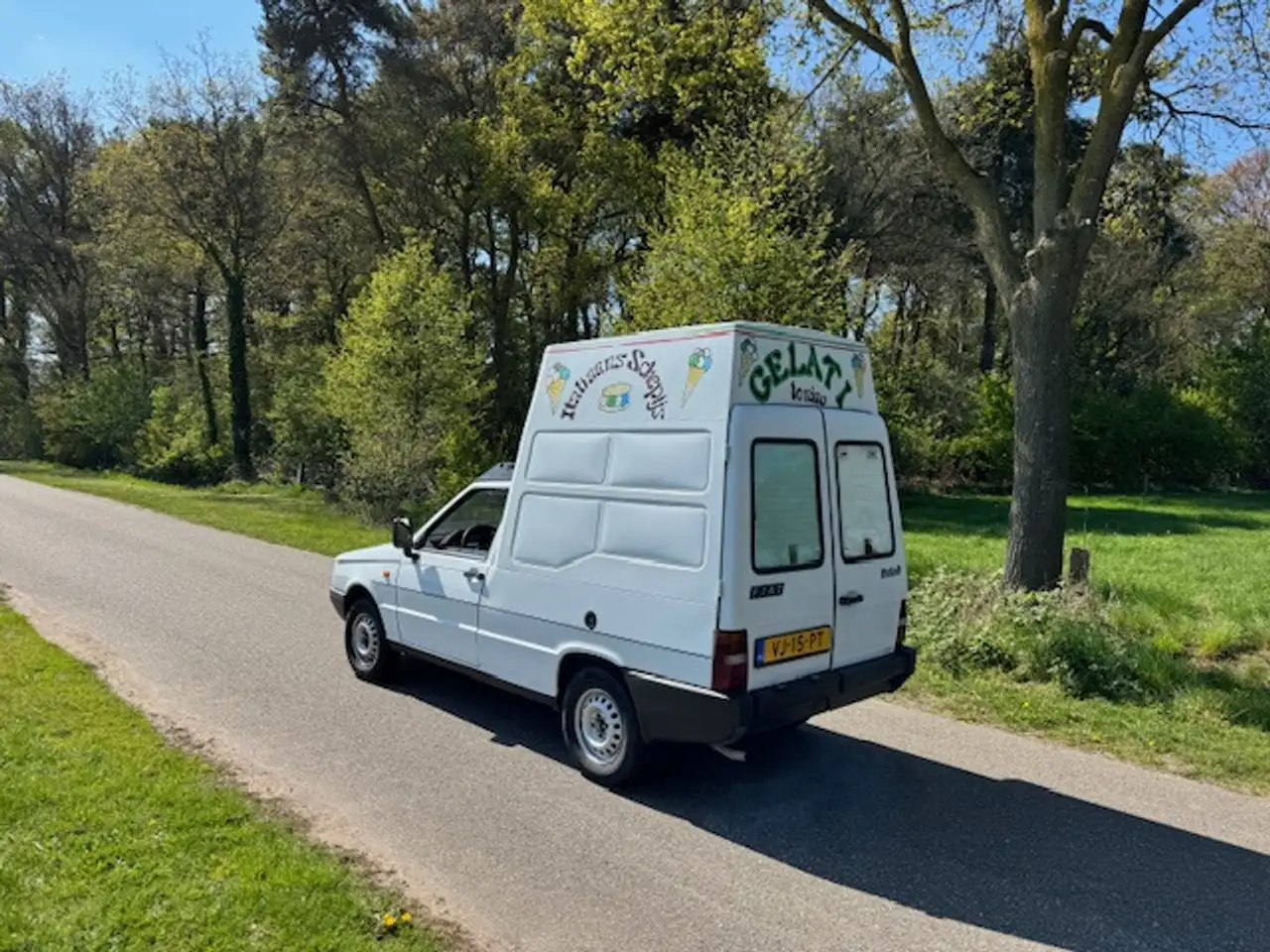 Fiat Fiorino 1.7 D IJscowagen / Verkoopwagen, foto 5