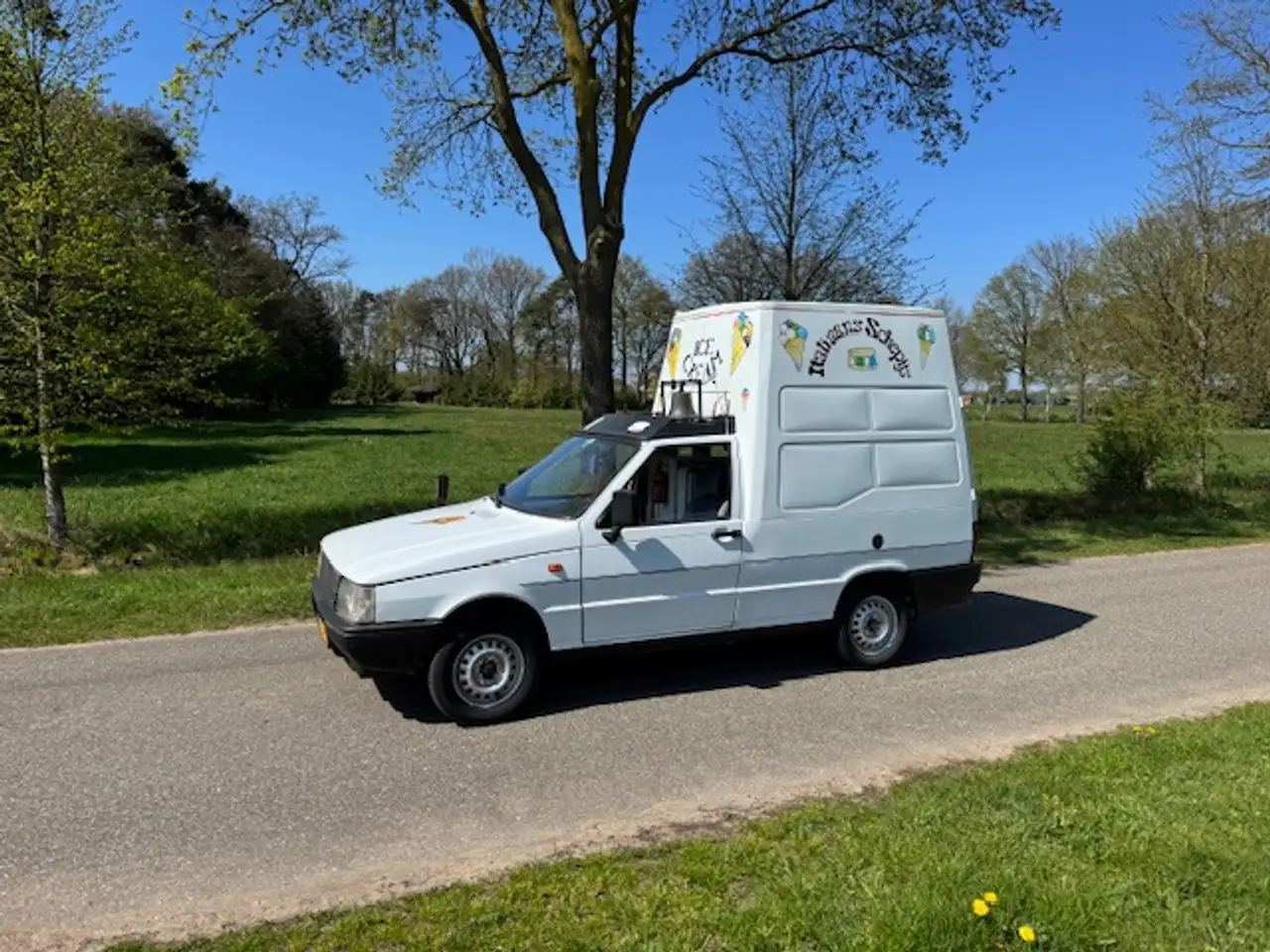 Fiat Fiorino 1.7 D IJscowagen / Verkoopwagen, foto 2