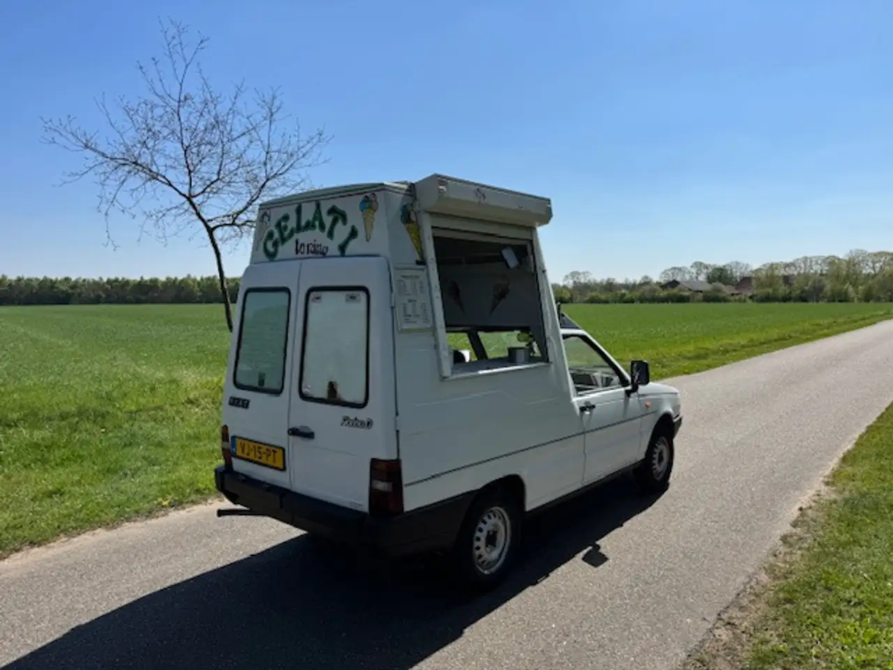 Fiat Fiorino 1.7 D IJscowagen / Verkoopwagen, foto 7