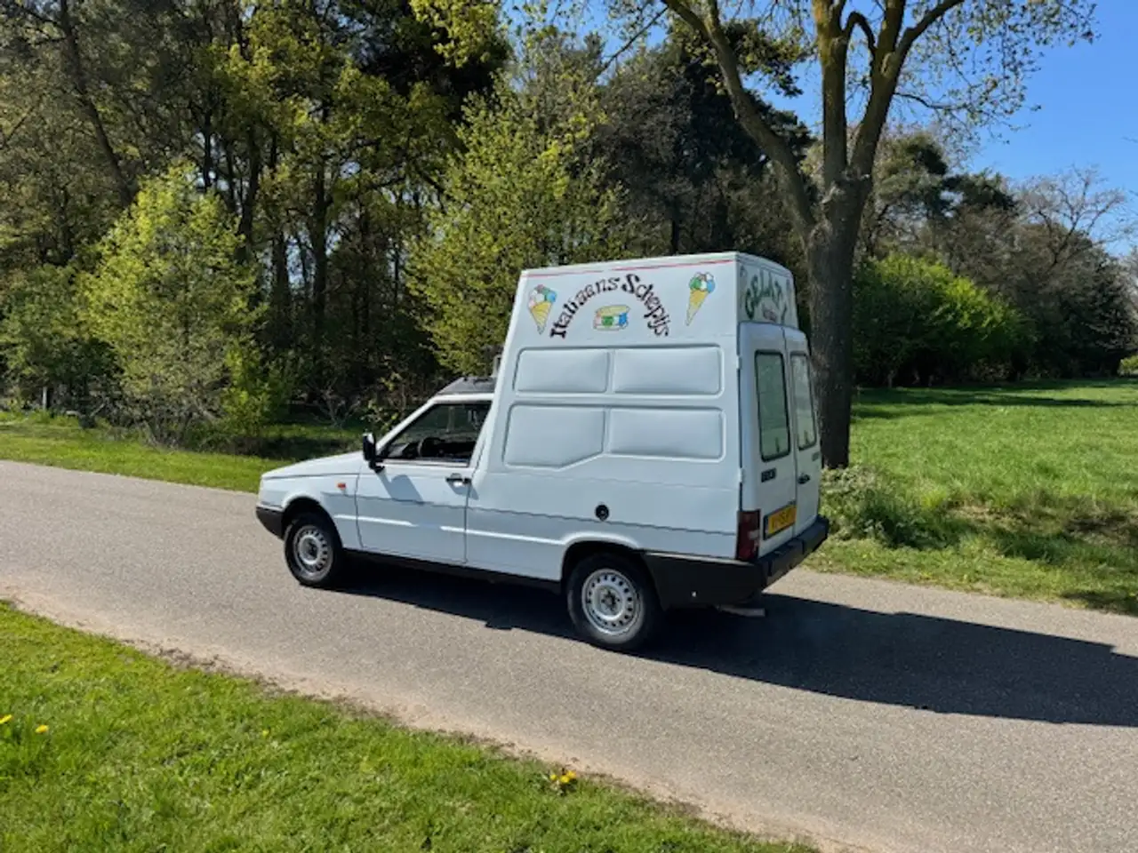 Fiat Fiorino 1.7 D IJscowagen / Verkoopwagen, foto 4